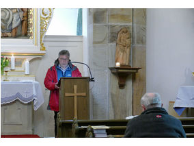 Maigottesdienst in der Weingartenkapelle (Foto: Karl-Franz Thiede)